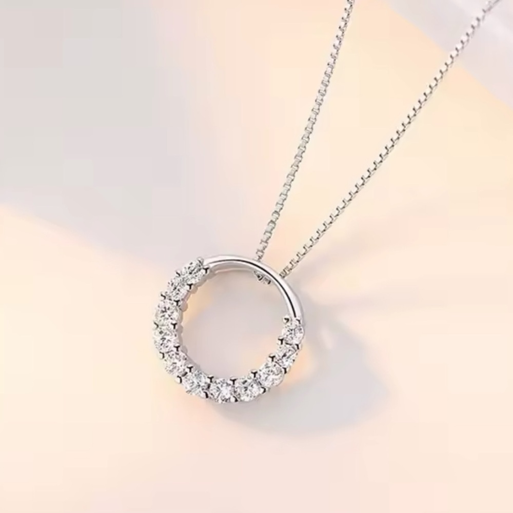 Gold Filled Cubic Zirconia Necklace